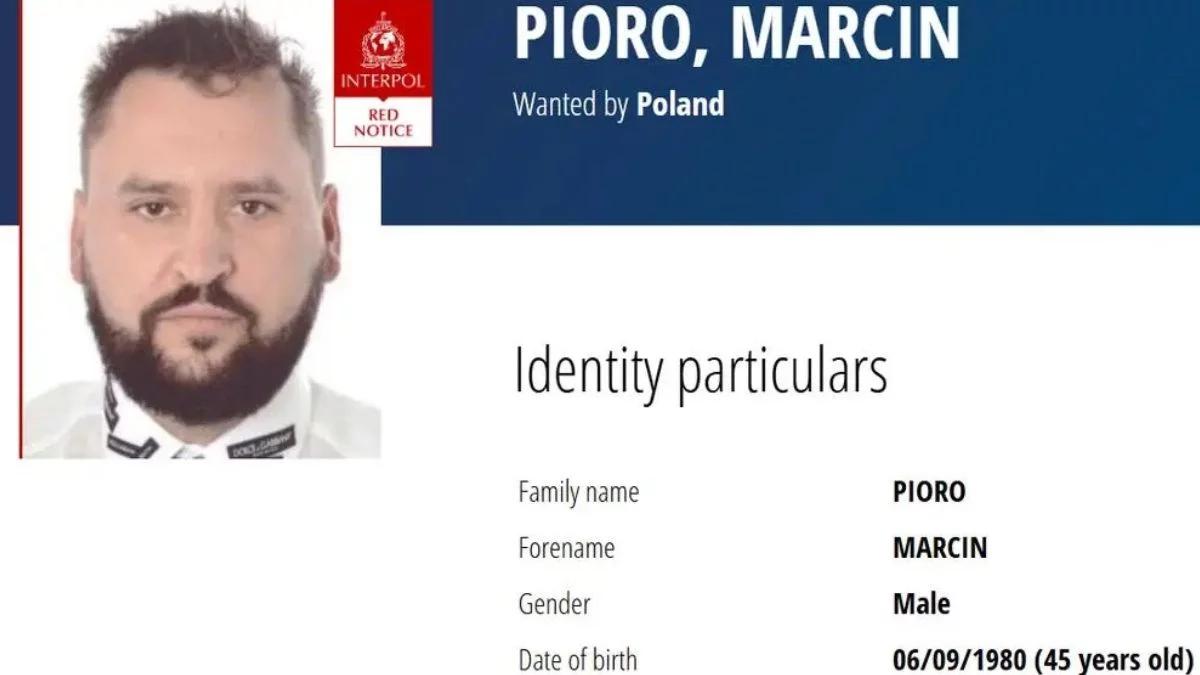 Marcin Pióro poszukiwany. Czerwona nota Interpolu za prezesem Cinkciarz.pl