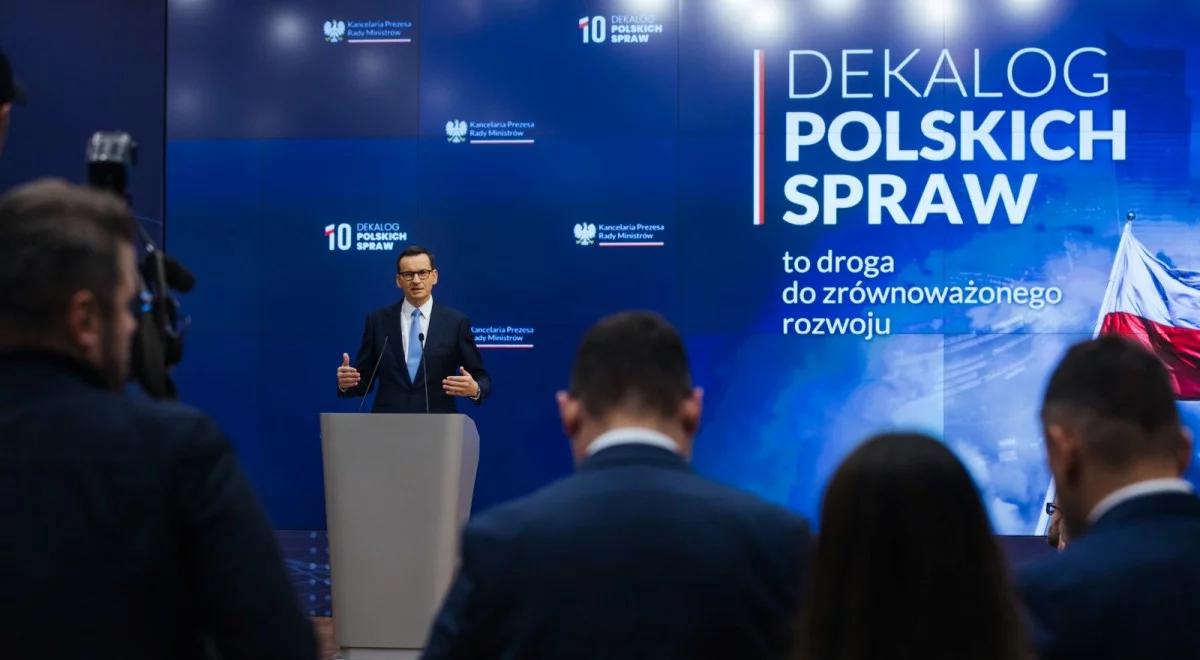 Misja tworzenia rządu premiera Mateusza Morawieckiego. Maria Koc i Magdalena Sroka gośćmi Stanisława Janeckiego