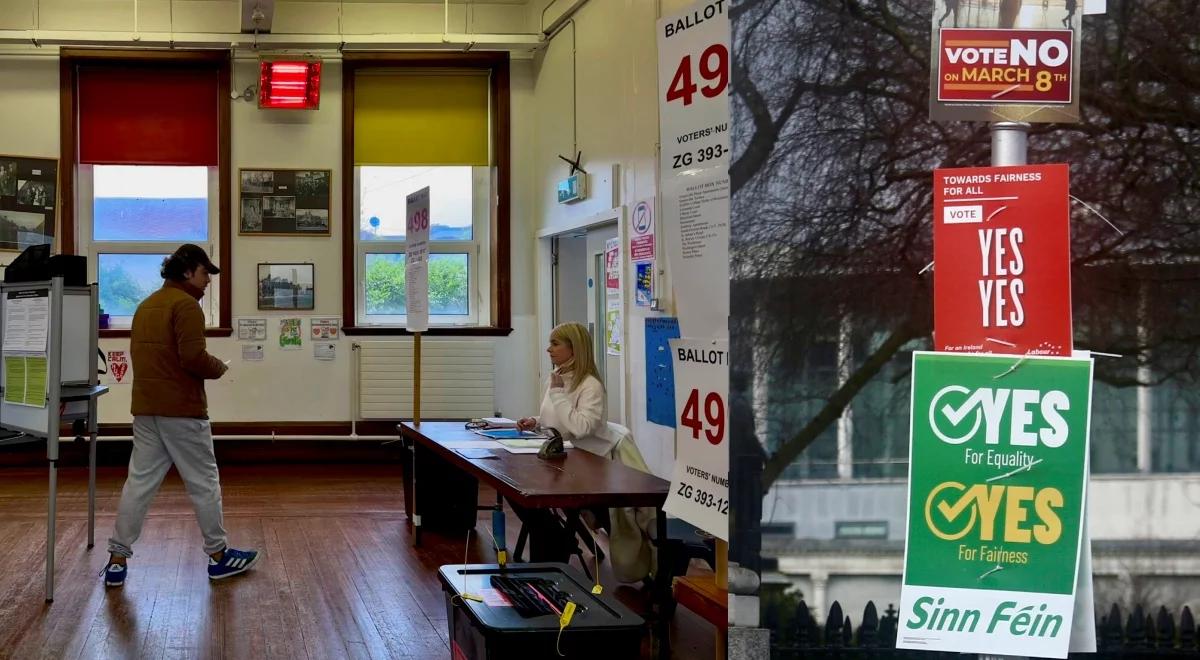 Oficjalne wyniki referendum w Irlandii. Niezbyt wysoka frekwencja i dwa razy zdecydowane "nie"
