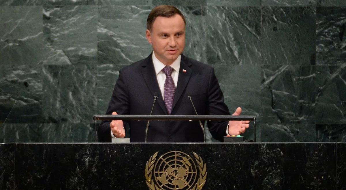 USA: Andrzej Duda zabiegał o poparcie kandydatury Polski do RB ONZ