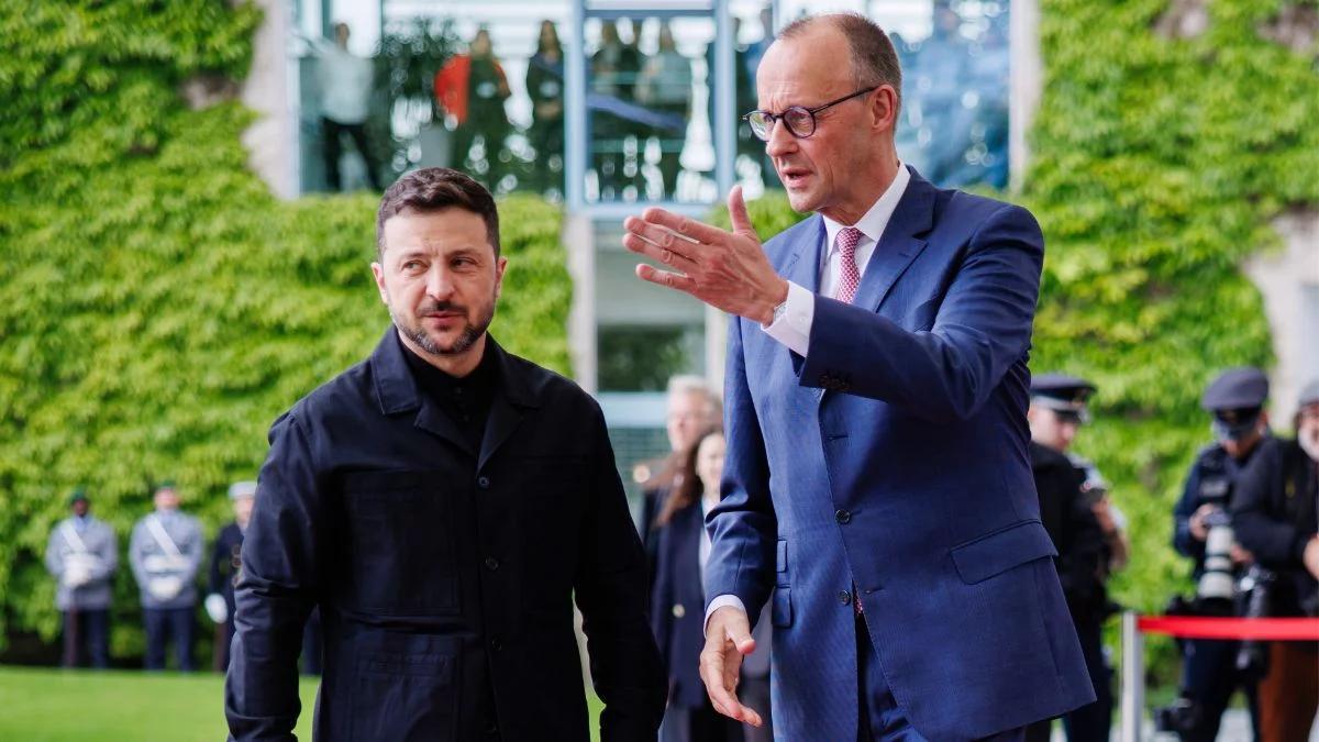 Miliardowa pomoc i nowa broń. Zełenski dostał zapewnienie od Merza