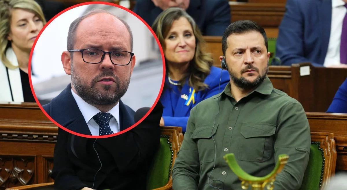 Przydacz o wystąpieniu Zełenskiego w ONZ: w jego otoczeniu są osoby, które źle mu podpowiadają