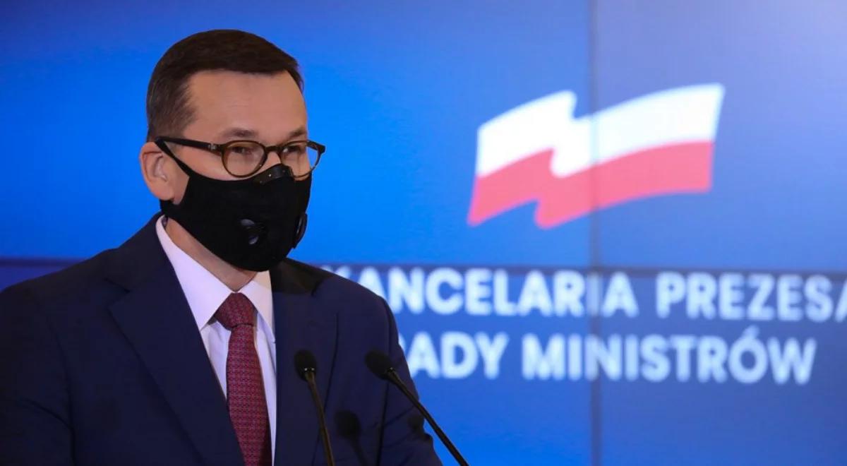 Premier: w dobie pandemii żadna firma nie zostanie bez pomocy