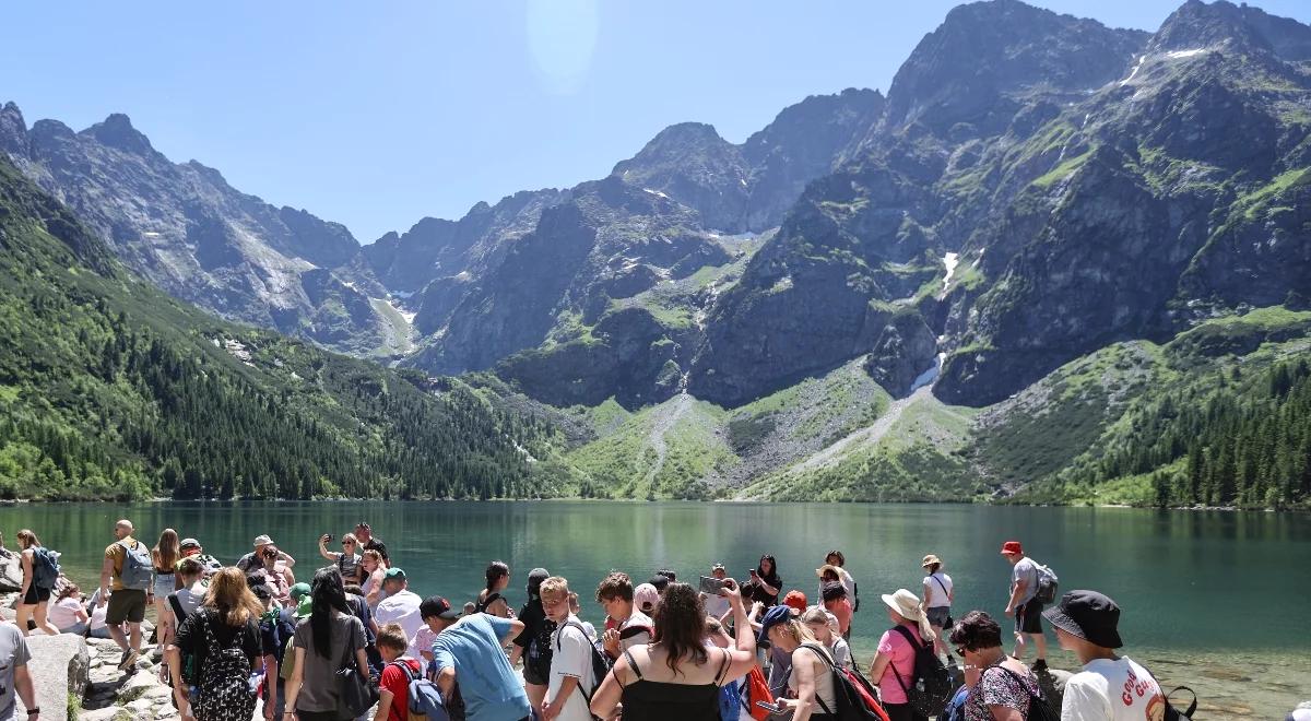 Rekordowa frekwencja w Tatrach. Ponad 1 mln turystów w sierpniu