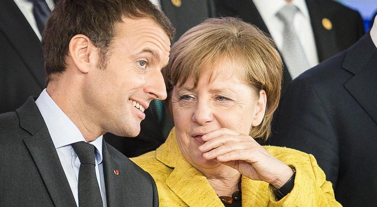 "Przyszłość Europy" będzie tematem rozmowy Angeli Merkel i Emmanuela Macrona