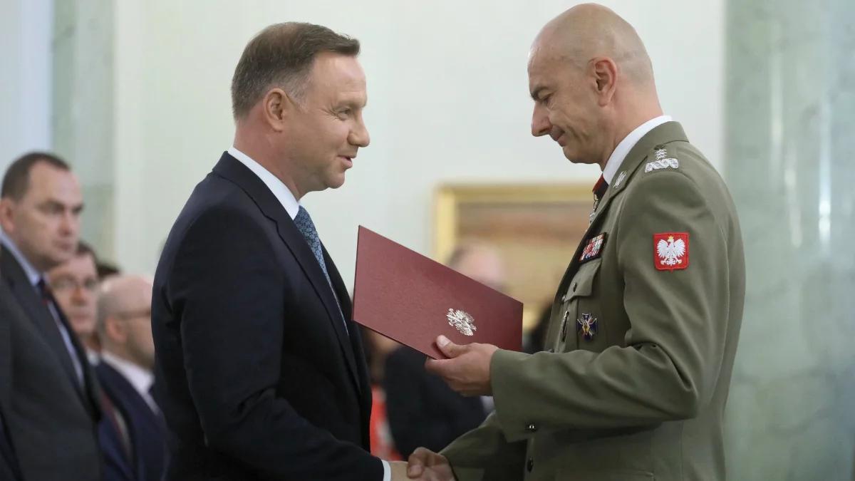 Andrzej Duda mianował szefa Sztabu Generalnego Wojska Polskiego. "Ma ogromne doświadczenie jako dowódca liniowy"