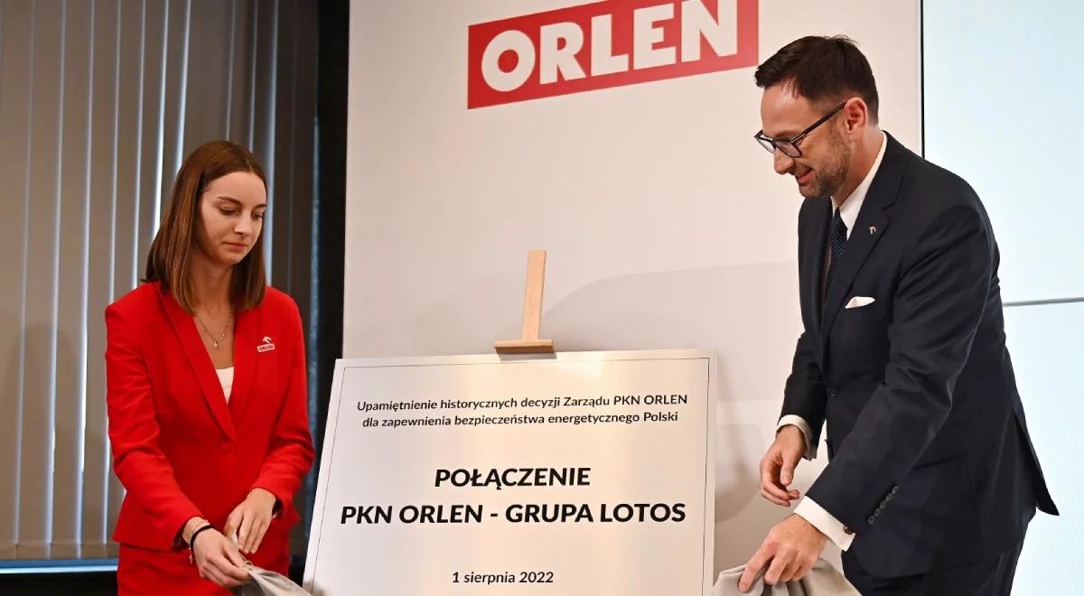 Fuzja Orlen-Lotos-PGNiG. Teresa Wójcik: powstanie "Super-Orlen"