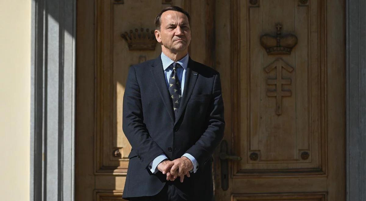 Sikorski ocenił wizytę Nawrockiego w Berlinie. "Poniósł porażkę"