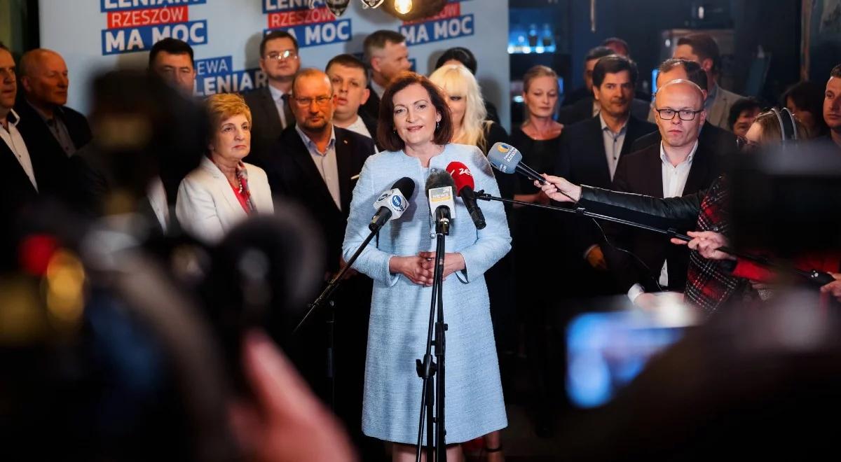 Rzecznik PiS: nasza kandydatka Ewa Leniart walczyła do końca, zawsze fair play