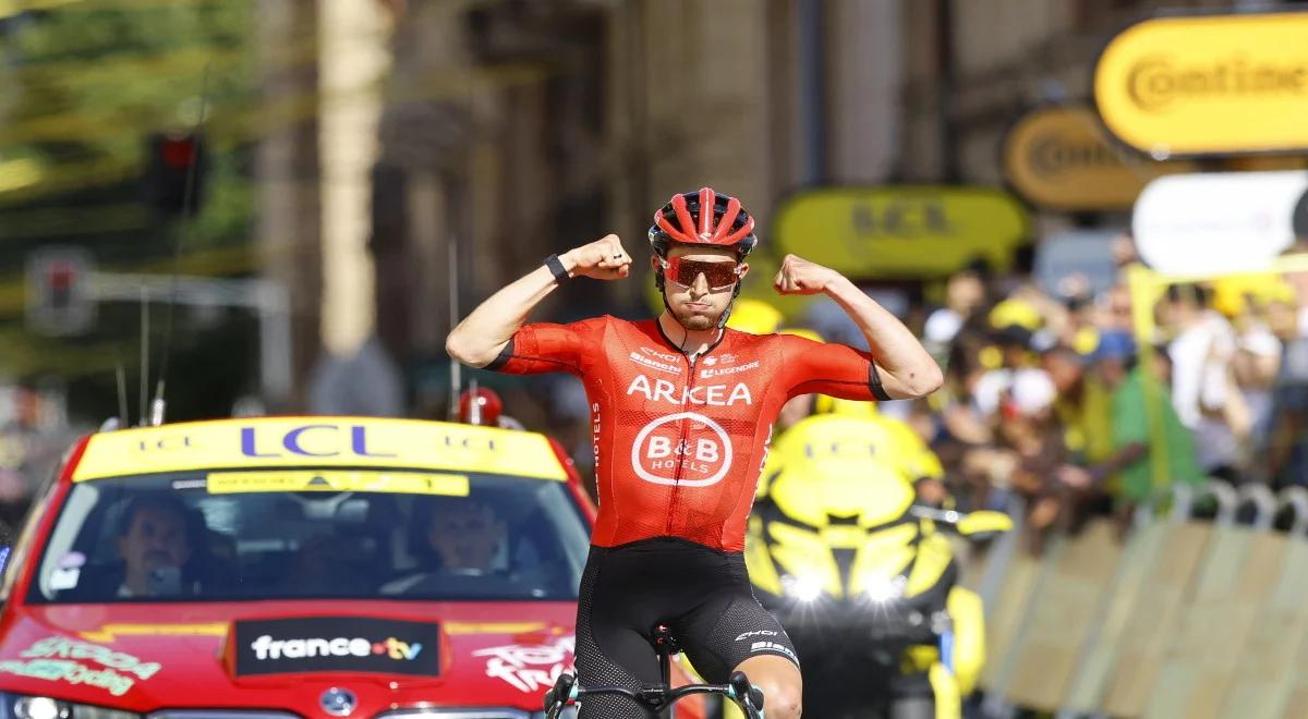 Tour de France. Kevin Vauquelin wygrał drugi etap. Pogacar już liderem!