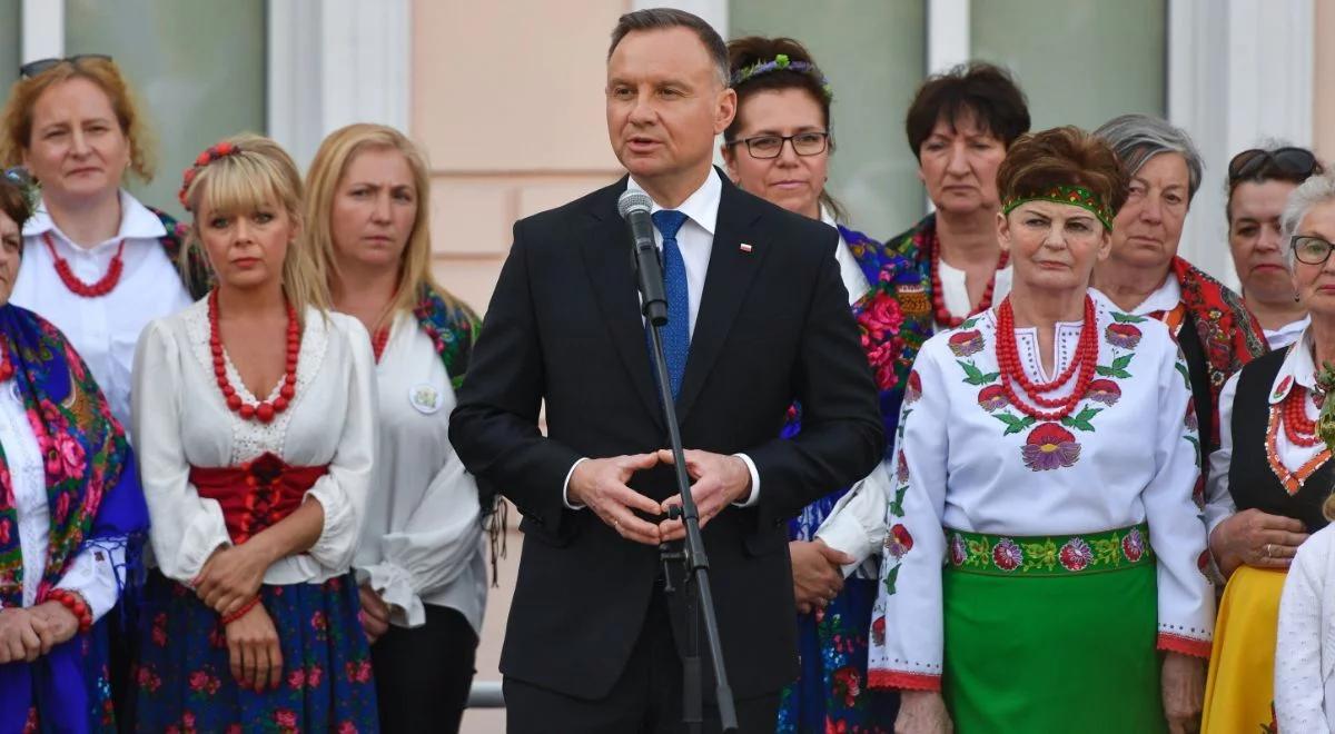 Prezydent Duda: politycy działający w interesie Polski nie boją się żadnej komisji