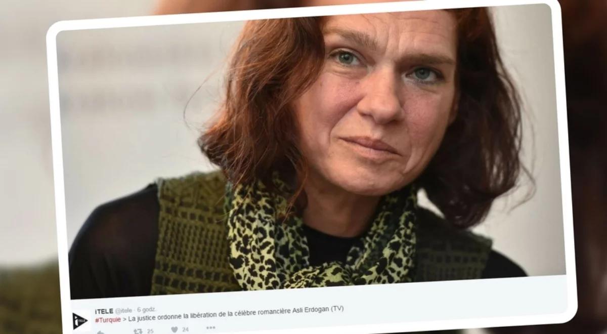 Turecki sąd nakazał uwolnienie pisarki Asli Erdogan związanej z Krakowem