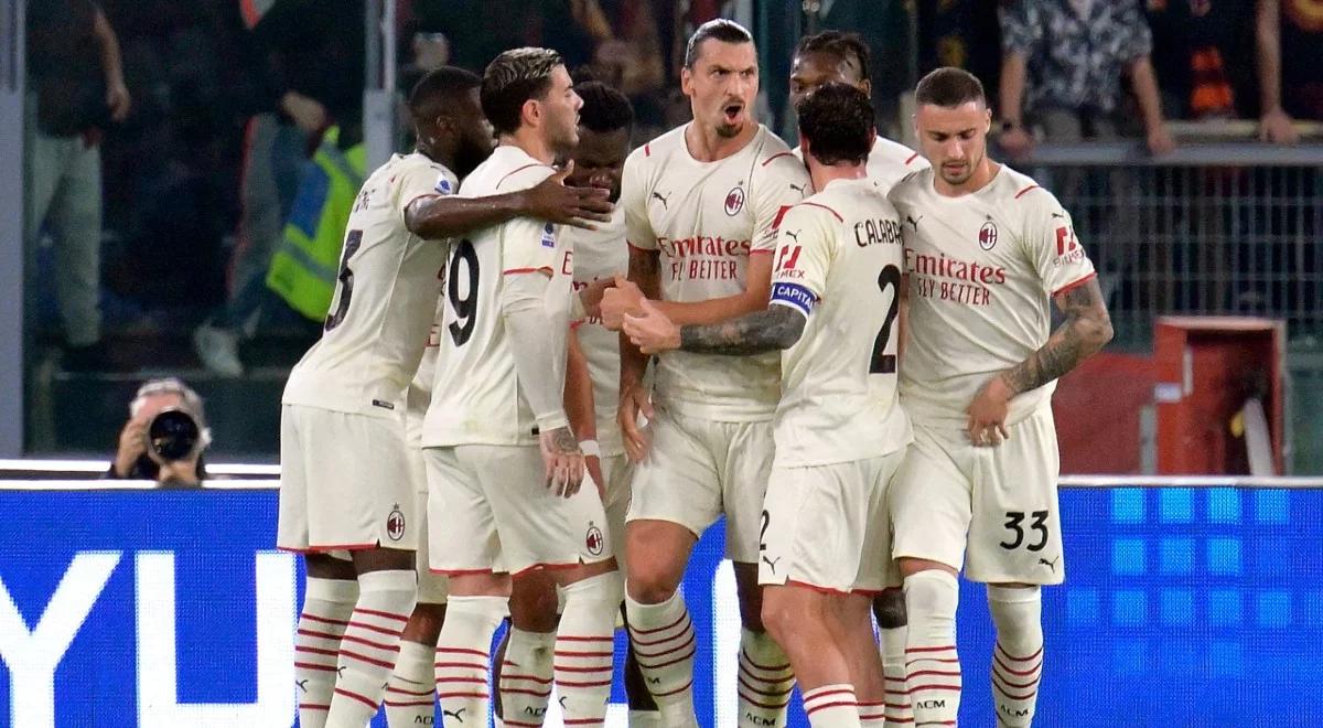 Serie A. AC Milan lepszy w hicie od Romy. Gol Ibrahimovicia ozdobą meczu w Rzymie