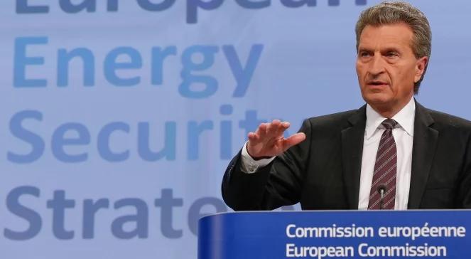 Oettinger o czarnym scenariuszu gazowym