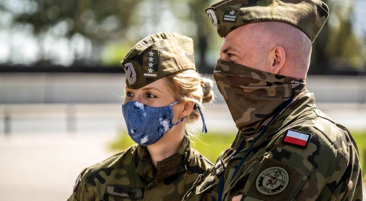 Szef MON: blisko 9 tys. żołnierzy zaangażowanych w walkę z COVID-19