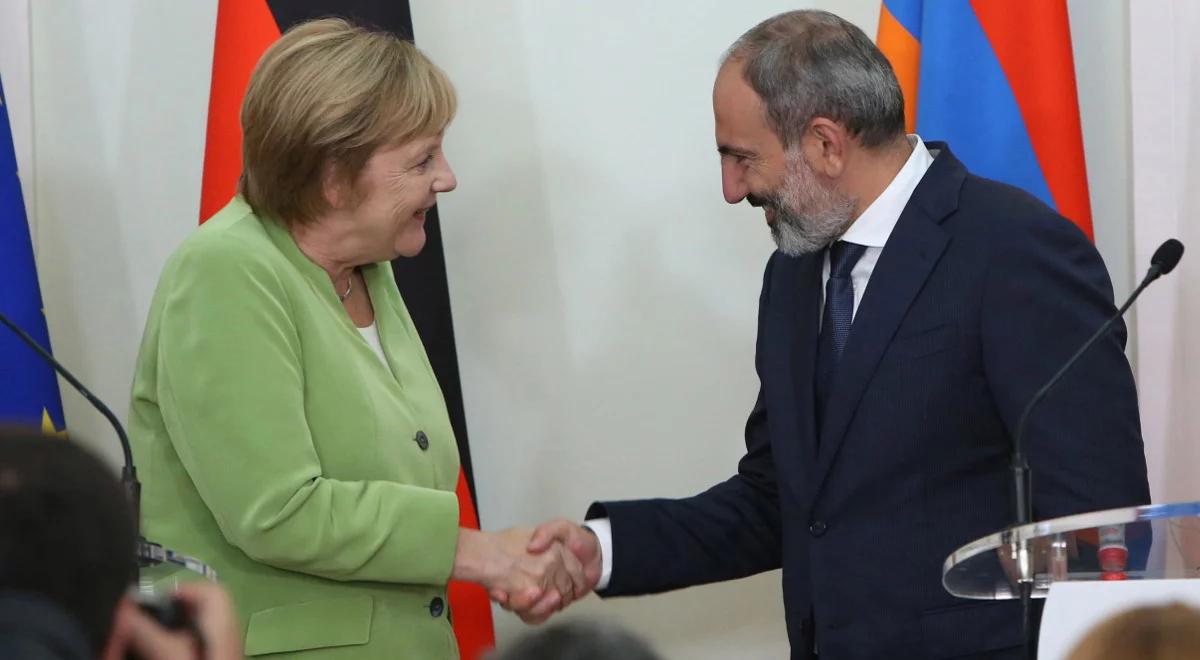 Angela Merkel odwiedziła państwa kaukaskie