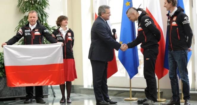 Zdobywcy Gaszerbrum I u prezydenta