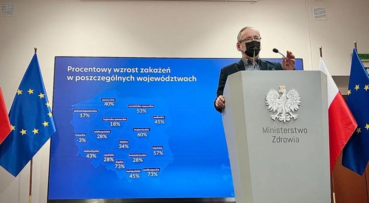 Ogromna dynamika wzrostów zakażeń koronawirusem. Niedzielski: sytuacja jest dramatyczna