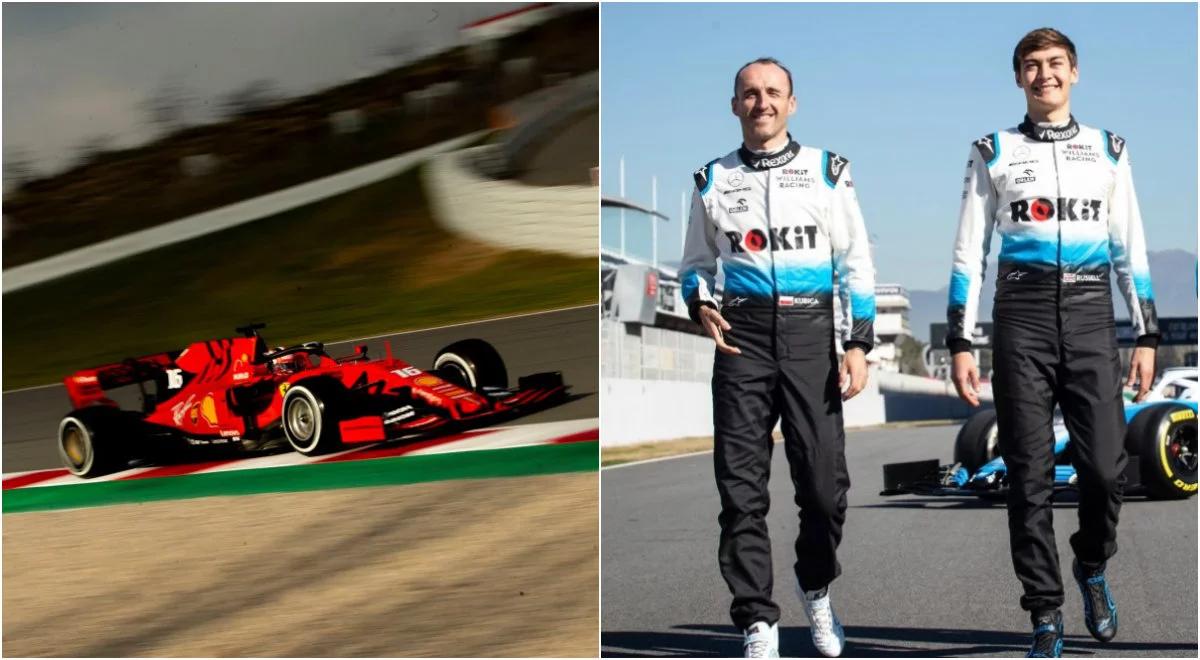 Formuła 1: Ferrari znów najszybsze na testach. W padoku najgłośniej jednak o nieobecnym Williamsie. "Bolid w drodze" 