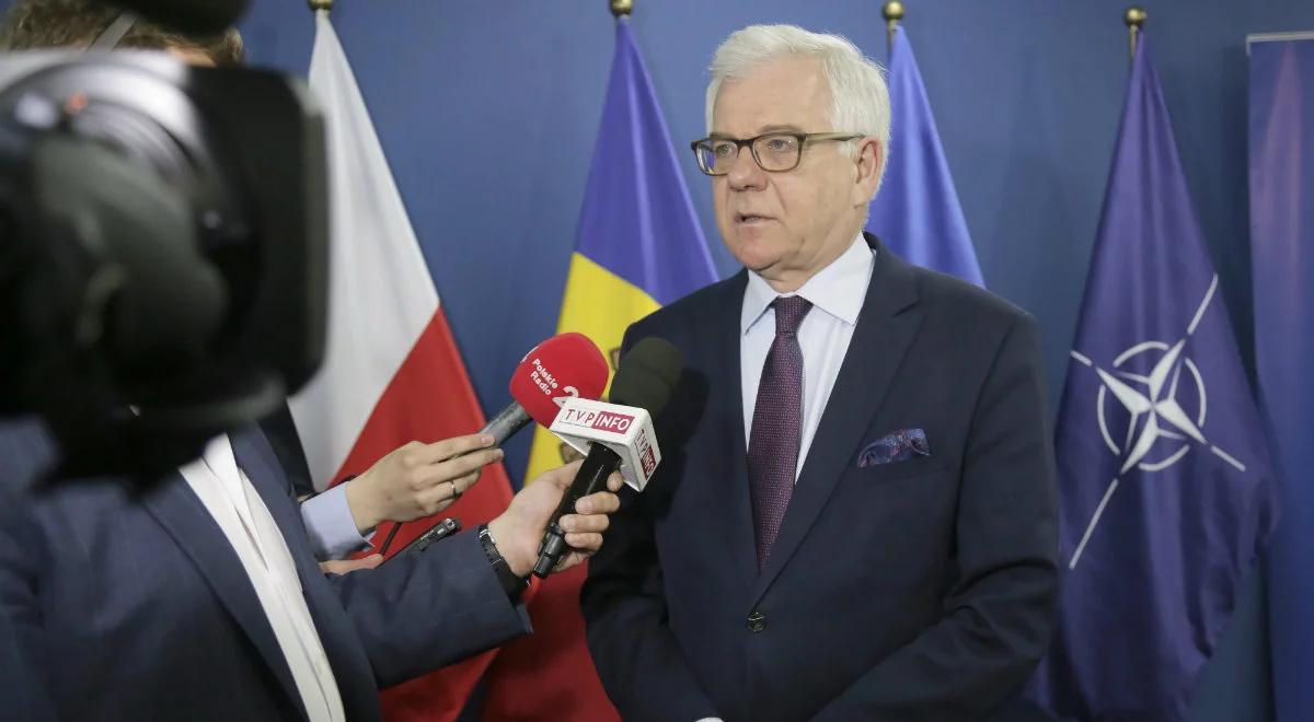 Szef MSZ o zaproszeniu D. Trumpa do Polski: zwykle takie wizyty potwierdza się na miesiąc przed terminem
