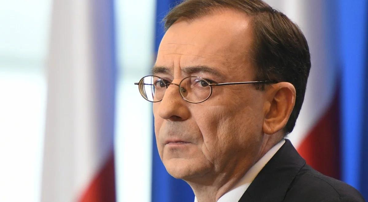 Szef MSWiA: protestuję przeciwko oskarżeniom, że policja zachowuje się brutalnie