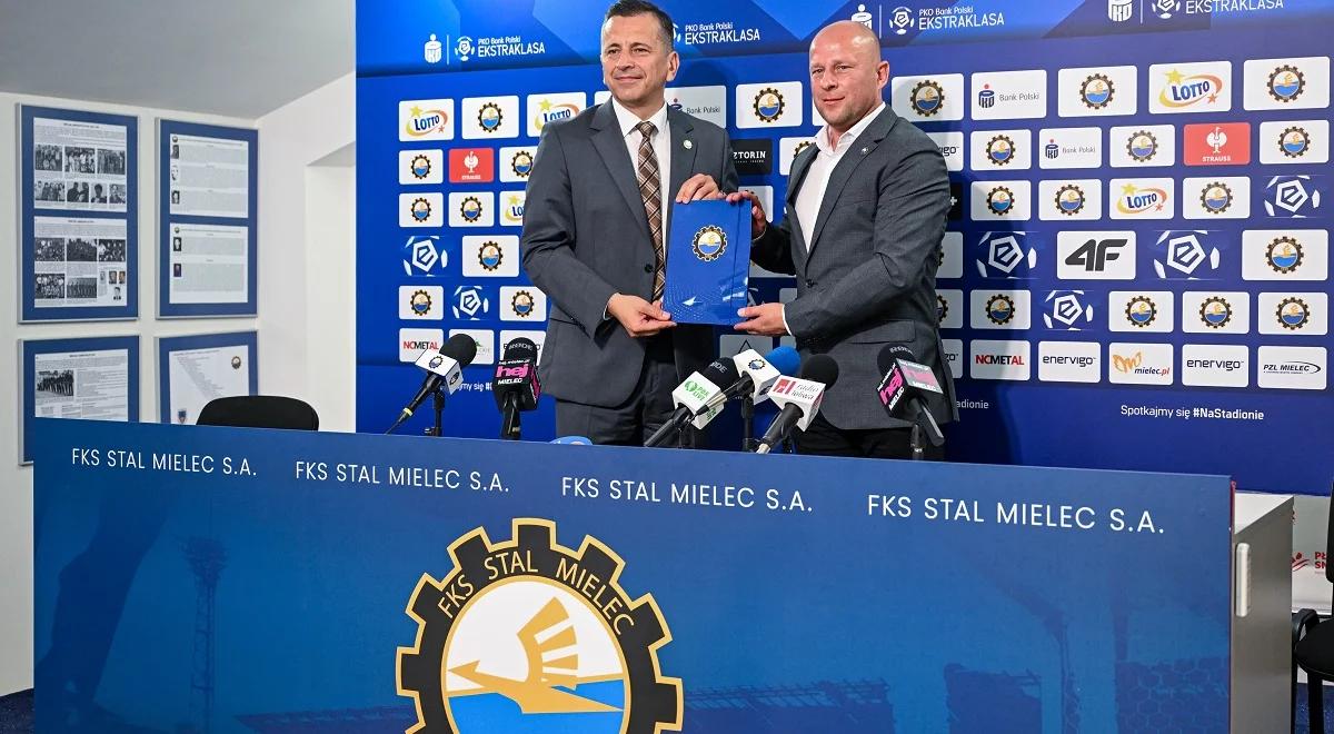 Ekstraklasa. Janusz Niedźwiedź nowym trenerem Stali Mielec