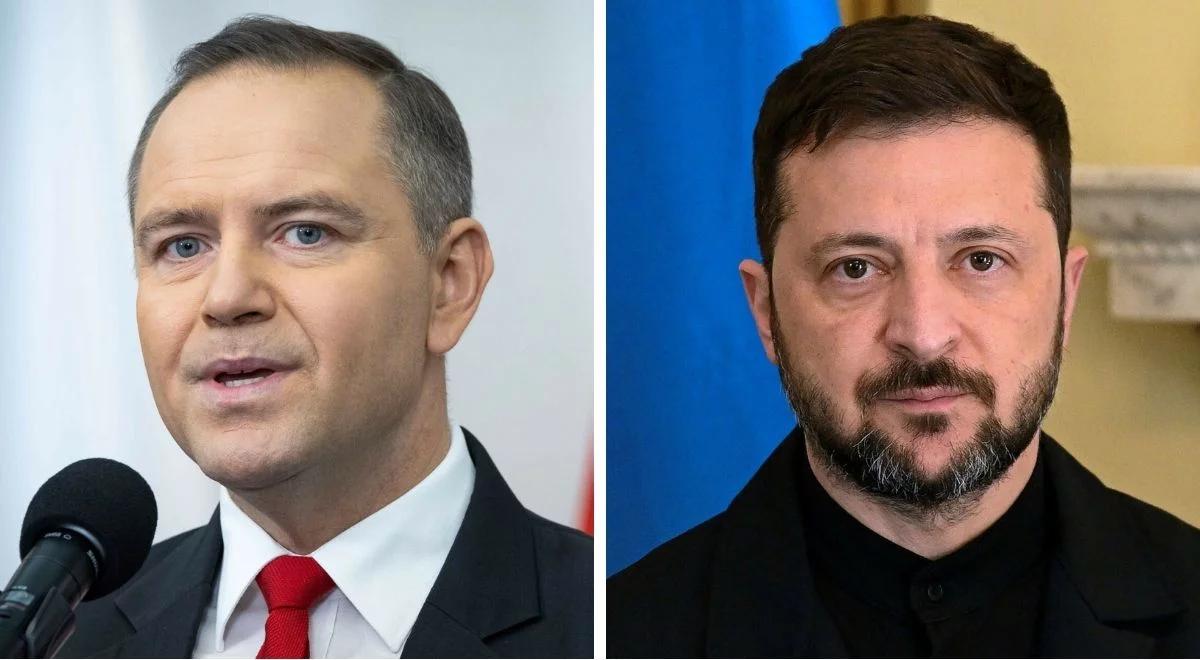 Nawrocki rozmawiał z Zełenskim. "To powinno ulec zmianie"
