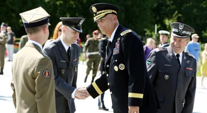 Szef sztabu wojsk lądowych USA w Polsce 