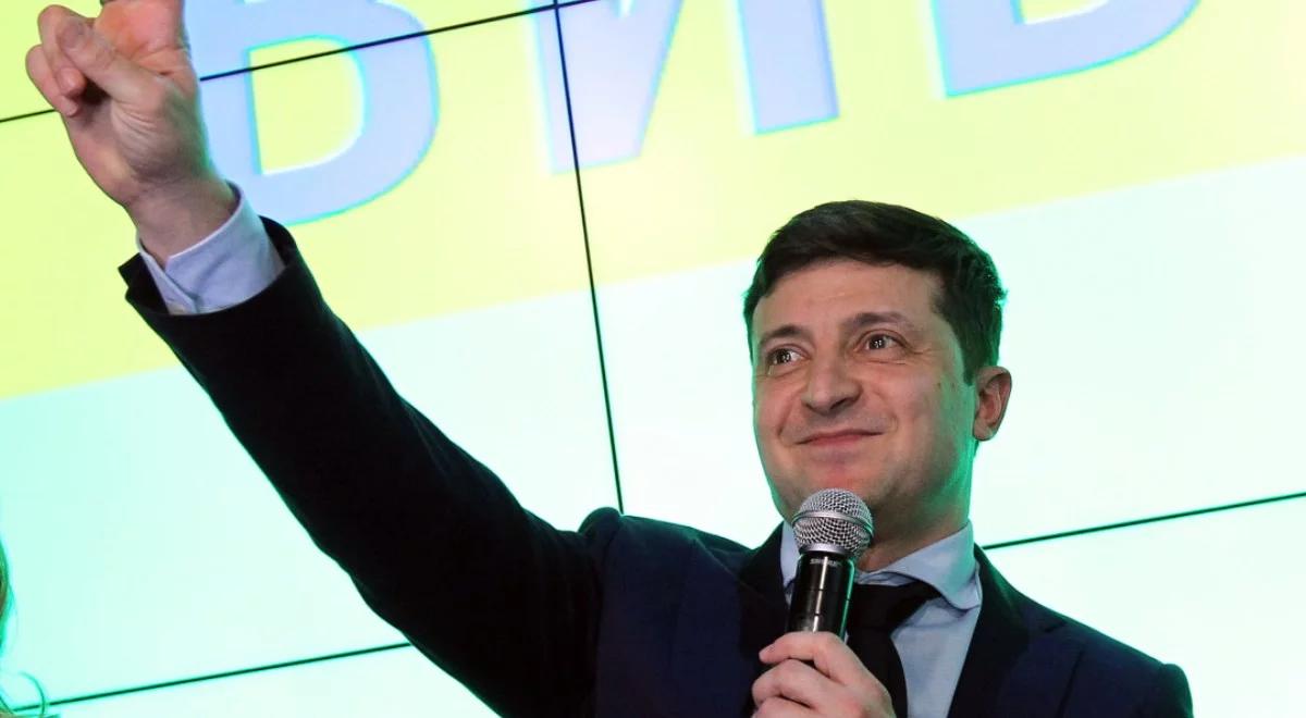 Wybory na Ukrainie: Zełenski pokonał Poroszenkę, Tymoszenko bez II tury