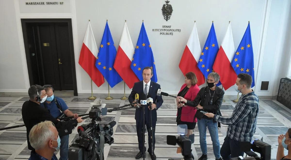 Do północy wyniki badań przesiewowych w Senacie. Tomasz Grodzki: mój test jest ujemny