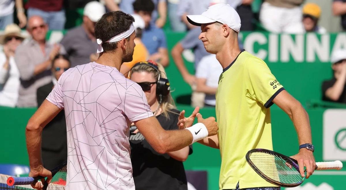 ATP Rzym: Hubert Hurkacz rozpoczyna od wygranej w deblu. Zadecydował super tie-break