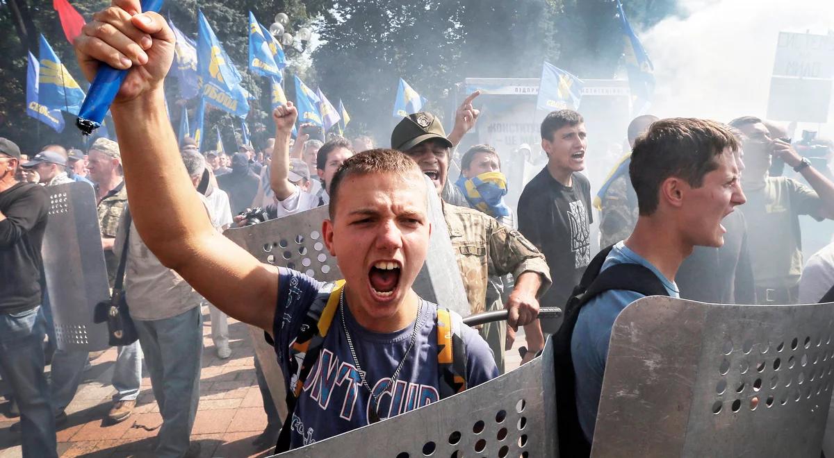 Krwawe protesty w Kijowie