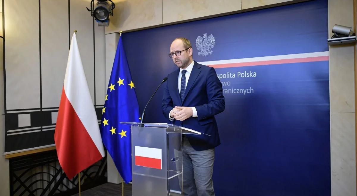 Wiceszef MSZ: nigdy nie zostawimy Polaków na Białorusi w potrzebie