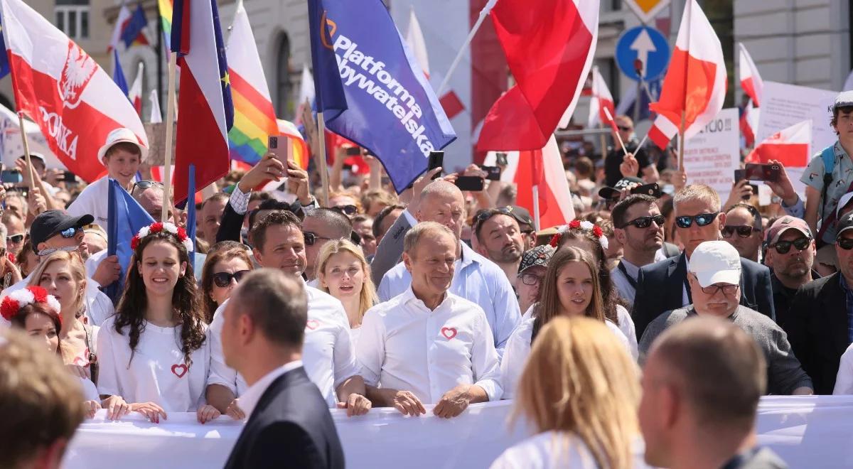 "Nienawiść była niesiona na sztandarach". Poseł PiS o antyrządowym marszu opozycji