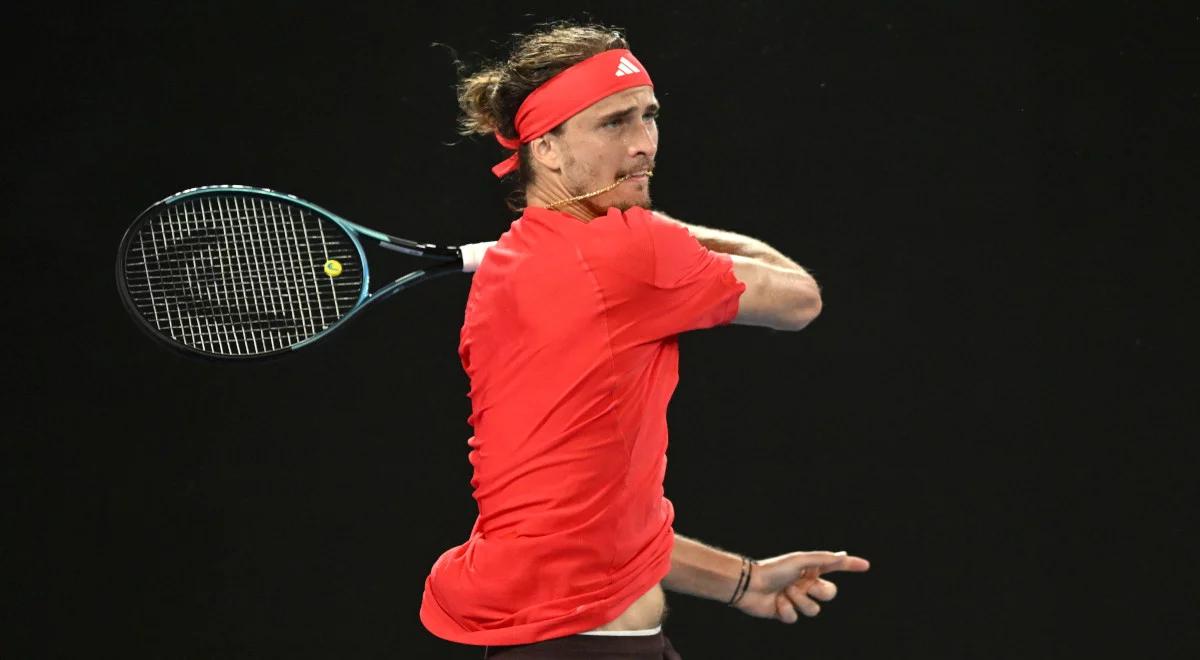 Alexander Zverev dobrze zaczął Australian Open. Trzy przełamania i trzy wygrane sety