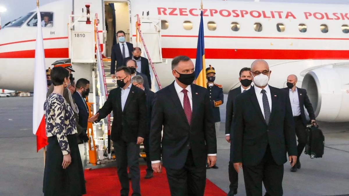 Szczyt Bukaresztańskiej Dziewiątki i spotkanie z polskimi żołnierzami. Andrzej Duda w Rumunii