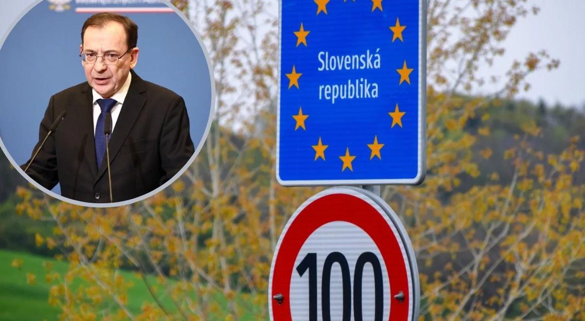 Kontrole na granicy ze Słowacją przedłużone. Szef MSWiA podał termin