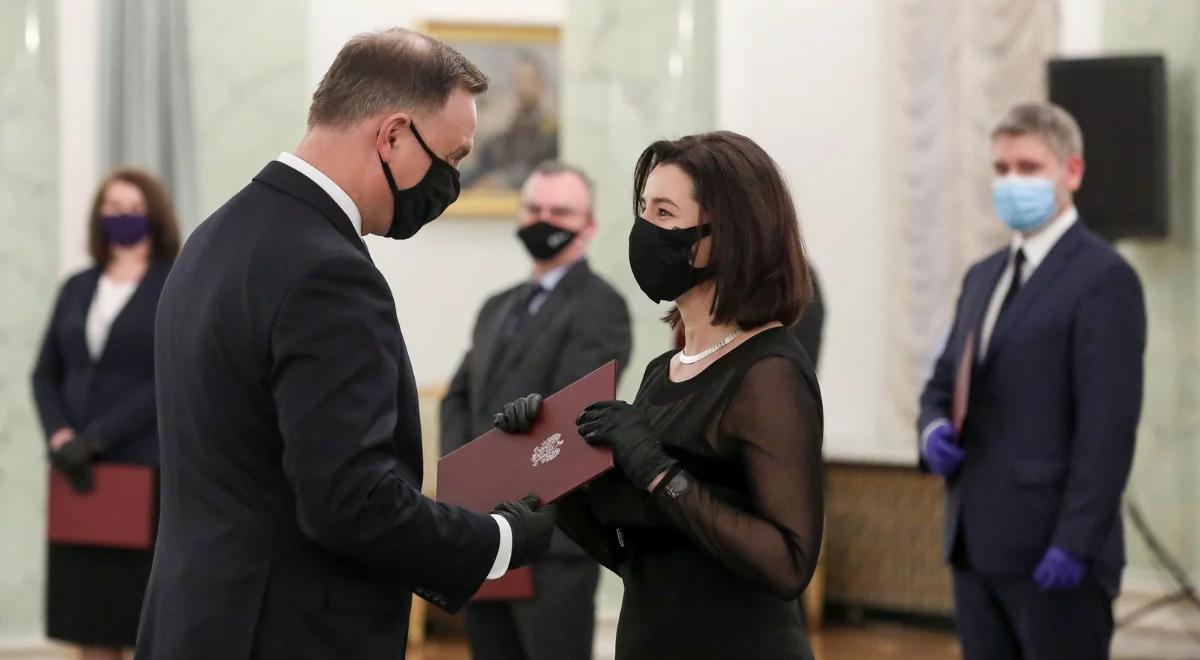 Prezydent wręczył nominacje sędziowskie. Nowo powołani złożyli ślubowanie