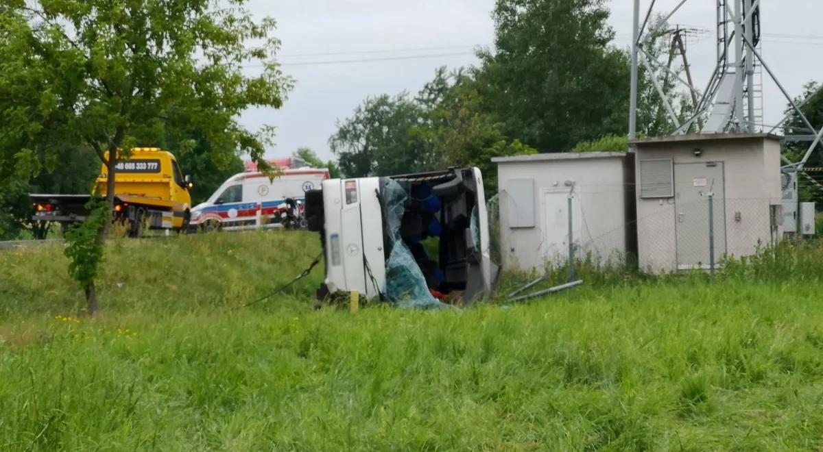 Opolskie: wypadek autokaru z dziećmi. Jest wstępna przyczyna