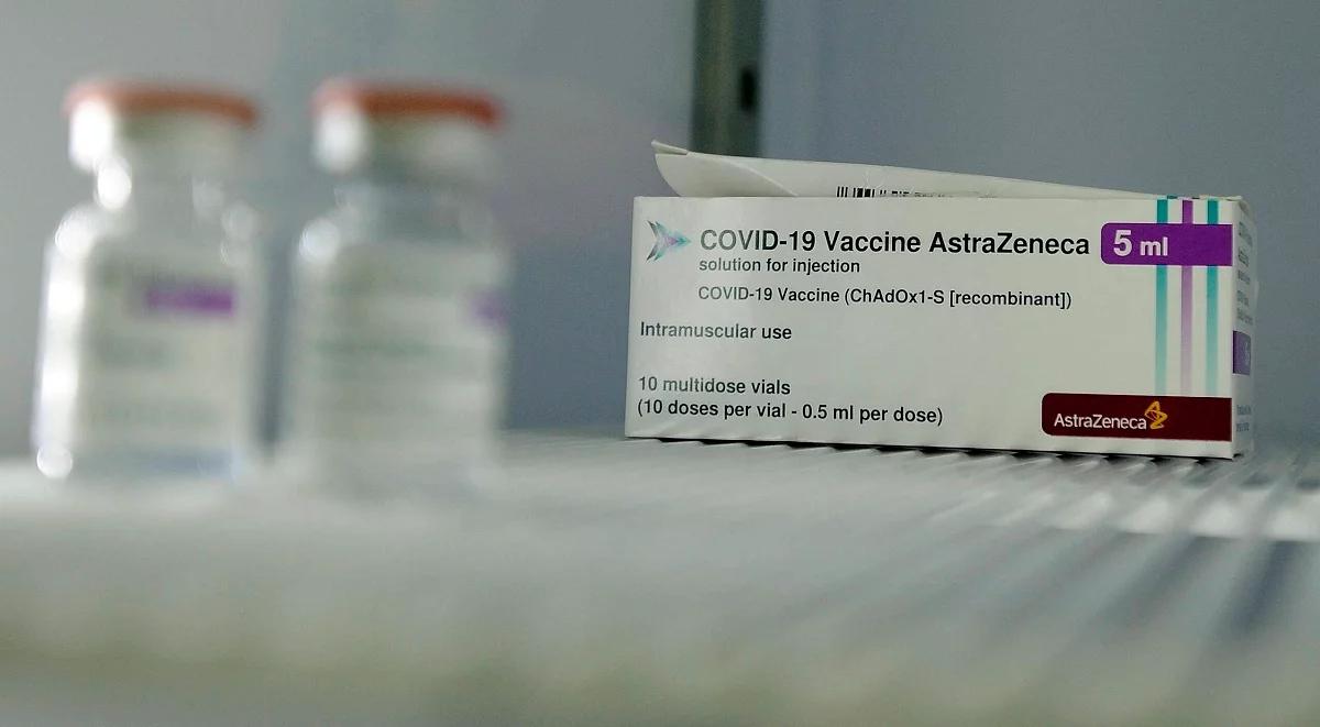 "W Polsce nie zanotowano zgonów". Rzecznik MZ o szczepionce AstraZeneca