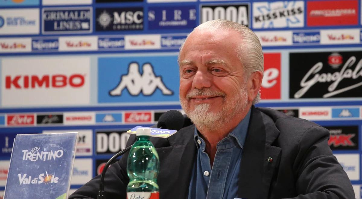 Serie A: prezydent Napoli zakażony koronawirusem. Aurelio De Laurentiis mógł zarazić innych?