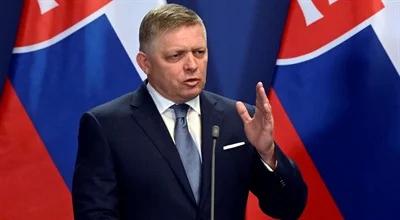 Premier Słowacji Robert Fico w...