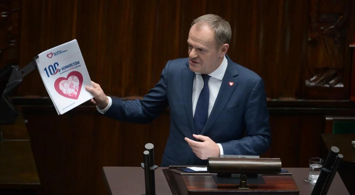 Jakie tematy Donald Tusk poruszył w swoim exposé? Przedstawiamy podsumowanie