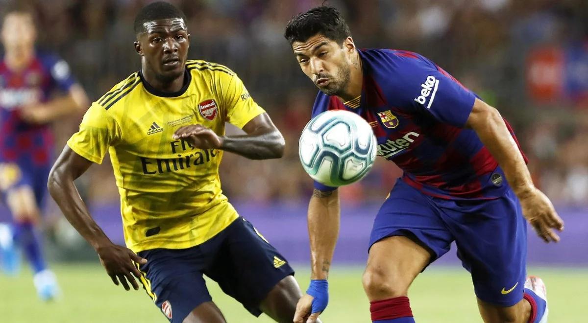 Kuriozalny samobój pomógł Barcelonie w meczu z Arsenalem Londyn [WIDEO]