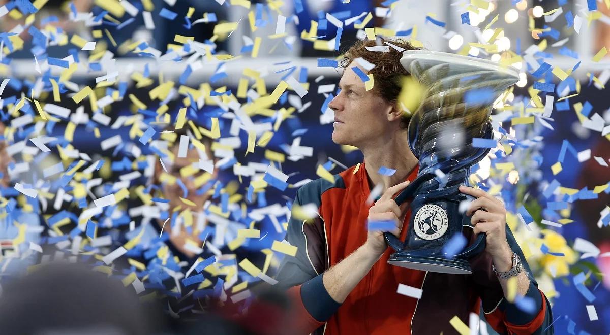 ATP Cincinnati. Jannik Sinner zwyciężył w finale. Włoch umocnił się na prowadzeniu w rankingu