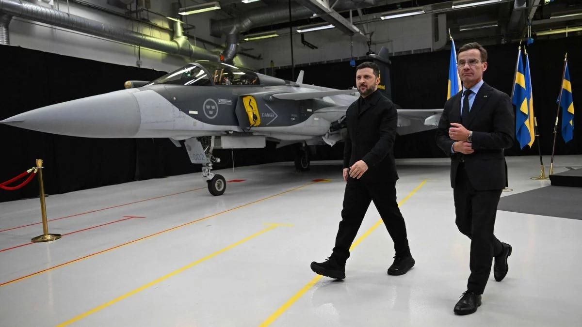 Ukraina kupi od Szwecji ponad 100 myśliwców Gripen