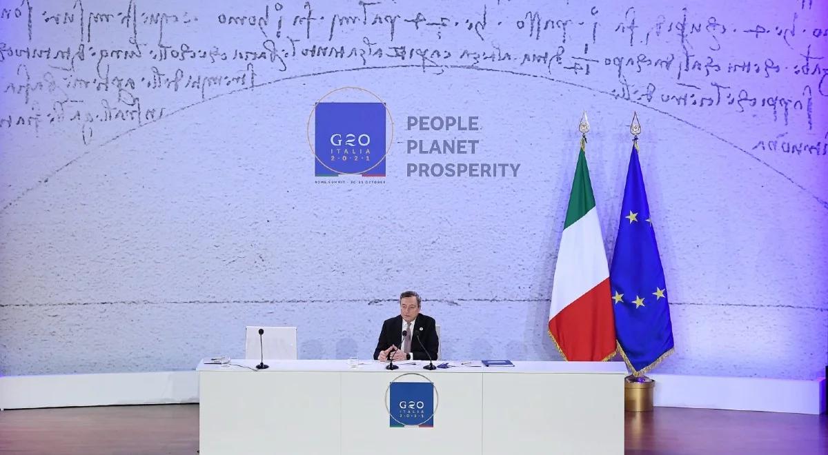 Premier Włoch: rezultaty szczytu G20 dają nadzieję