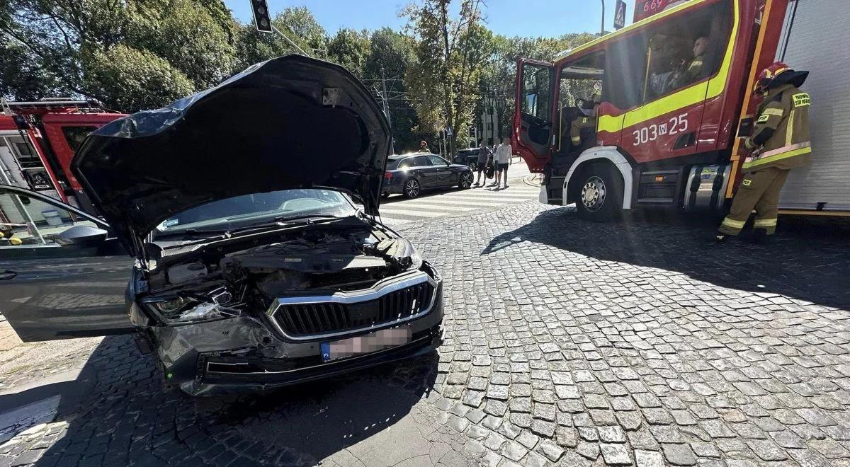 Kolejny wypadek na warszawskim Mokotowie. "Czarna seria"