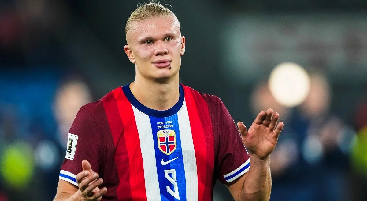 Haaland strzelił pięć goli i przeprosił. Niezwykłe zachowanie Norwega
