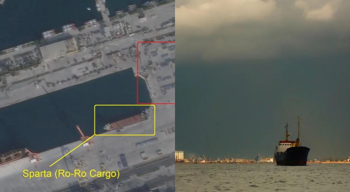 Świeże zdjęcia z satelity. Rosja oddała port i wywozi sprzęt z Syrii w nieznanym kierunku